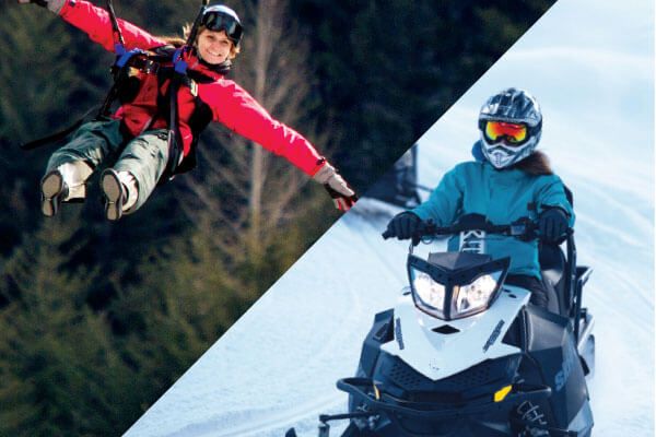 Whistler Superfly Zipline and Snowmobile Tour